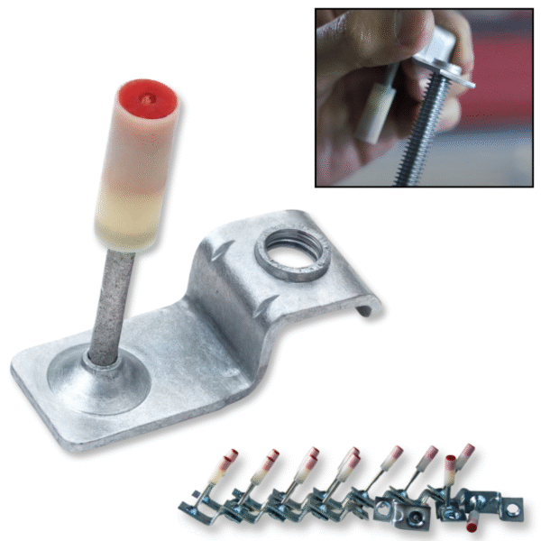 1000 Pinos Suporte Roscado M8 para Pistola MIX-FP02